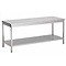 HorecaTraders RVS werktafel demontabel 100(b)x85(h)x60(d)cm