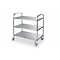 Combisteel RVS Serveerwagen met 3 bladen 86x54x94(h)