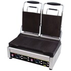 Buffalo Professionele Contactgrill dubbel - Geribbeld