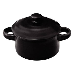 Olympia Minipan zwart 142 ml (4 stuks)