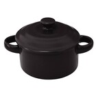 Olympia Minipan zwart 227 ml (4 stuks)