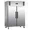 Polar RVS Horeca Koelkast Met Stevige Zwenkwielen 1200 Liter