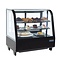 Polar Koeldisplay - Tafelvitrine - zwart 102 liter