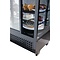 Polar Koeldisplay - Tafelvitrine - zwart 102 liter