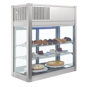 Polar Tafelmodel gekoelde vitrine 160 Liter