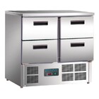 Polar Gekoelde werkbank 4 laden - 4 x GN 1/1
