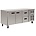 Polar RVS werkbank 2 deuren / 2 lades / wielen - 417 Liter