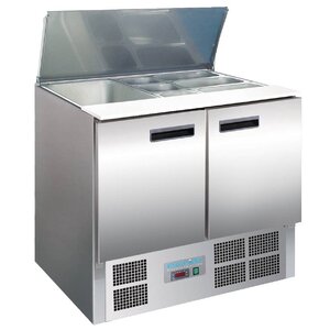 Polar Saladette 2 deurs 85x90x70 (HXBXD) 240 Liter