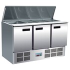 Polar Saladette 3 deurs | 4 x 1/1 GN