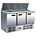 Polar Saladette 3 deurs | 4 x 1/1 GN