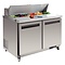 Polar Saladette met werkblad 2 deurs 109,7x122,5x76 cm (HXBXD)