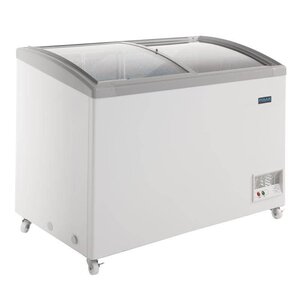 Polar Professionele Vrieskist met glazen deksel - 237 Liter