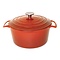 Vogue ronde braadpan oranje, 4ltr - 23,5cm