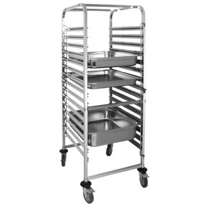 Vogue GN Regaalwagen | 15 x 2/1 Gastronorm