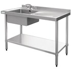 Vogue RVS Spoeltafel Links 100 cm