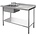 Vogue RVS Spoeltafel Links 100 cm