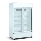 Combisteel Koelkast met wielen en glazen deur - 590 Liter