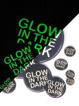 75mm button Glow in the dark buttons vanaf