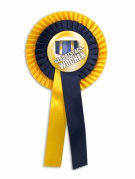 Rozetbutton dubbel 56 mm. Vanaf