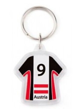 Plastic sleutelhanger T-shirt vanaf