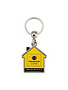 Metalen Sleutelhanger Huis vanaf