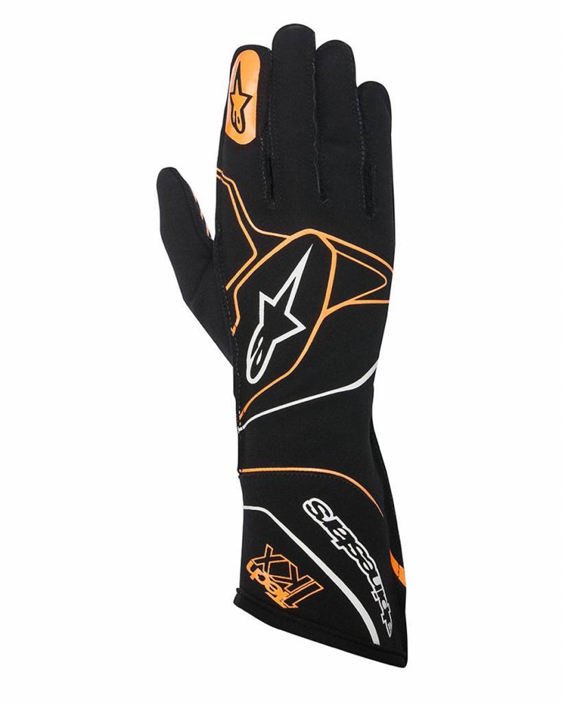 Alpinestars Tech-1 KX Gloves Zwart/Fluo Orange
