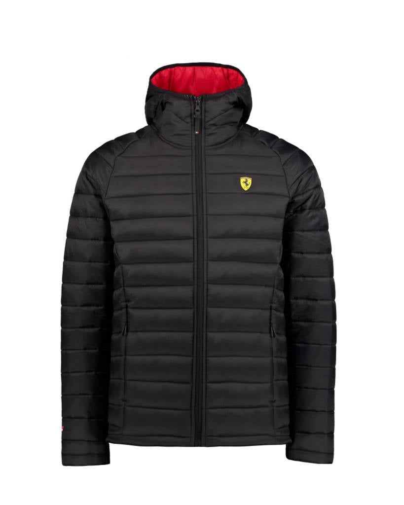 Ferrari Ferrari Mens Padded Jacket - Zwart