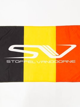 SV Merchandising Drapeau Belge logo Stoffel Vandoorne