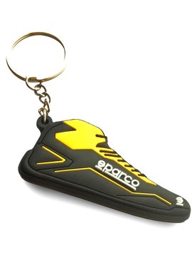 Sparco Keychain Sparco shoe black yellow