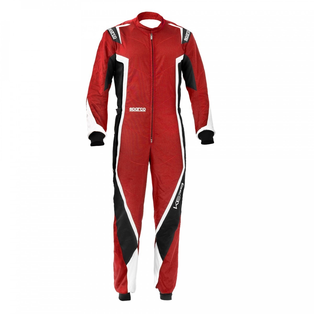 thumbnail image 2 of Sparco Thunder Advanced Kart Suit Black / Red - Zamp Helmets UK 2 of 14