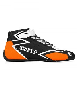 Sparco Suit Thunder Black Orange - Racing Fashion