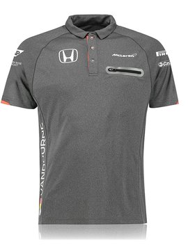 McLaren Polo Official Stoffel Vandoorne Grey