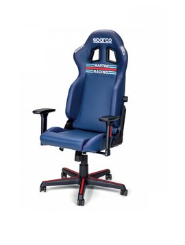 Sparco Martini Racing Chair Blue Navy