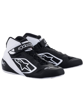 Alpinestars Tech-1 KZ Chaussures Noir-Blanc