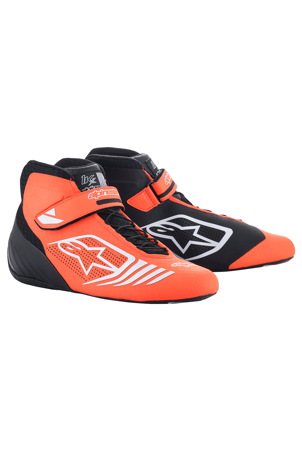 Alpinestars | Schuhe | Tech-1 KX | Schwarz-Fluo Orange-Weiß - Racing Fashion