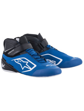 Alpinestars Tech-1 K V2 Schoenen Blauw-Zwart-Wit