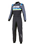 Alpinestars KMX-9 V2 Graphic 4 Noir-Cyan-Jaune Fluo