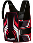 Sparco K-Track Rib Protoction Black Red