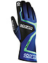 Sparco Rush Handschoenen Blauw Groen