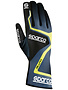 Sparco Rush Gants Gris Jaune