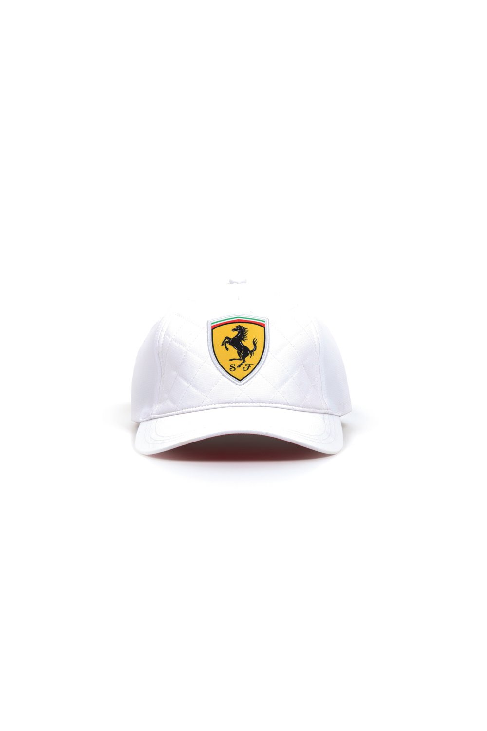 F1  Scuderia Ferrari Casquette Quilt Blanc - Racing Fashion