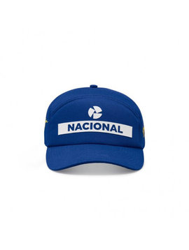 Ayrton Senna Original Nacional Casquette Bleu