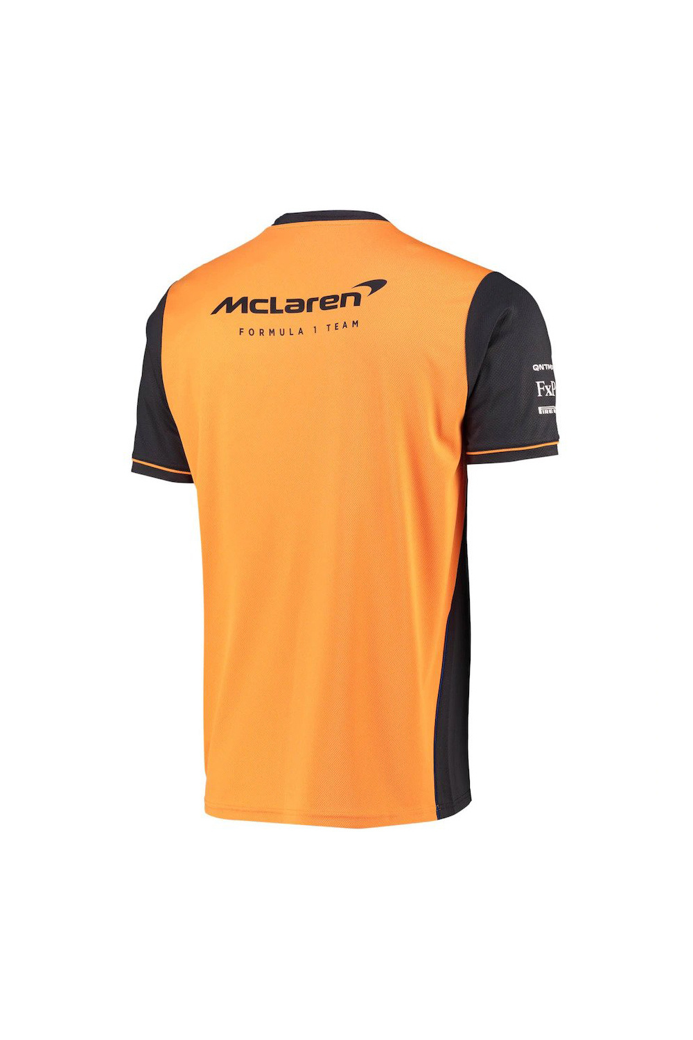 McLaren Heren Team Set Up T-Shirt Grijs Oranje 2022