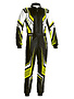 Sparco Prime K Overall Schwarz Weiß Gelb