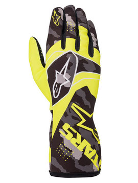 Alpinestars Tech-1K Race V2 Camo Fluo Gelb Schwarz