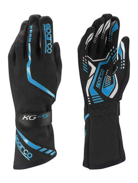 Sparco Torpedo KG-5 2016 Gloves Black Blue