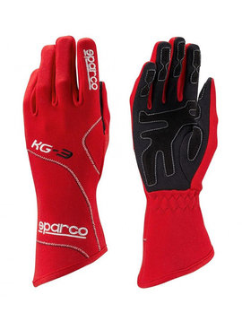 Sparco KG-3 Blizzard Gants Rouge 2016