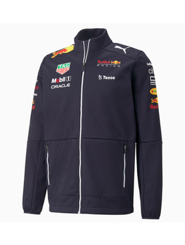 RedBull Team Softshell 2022 pour Hommes Bleu