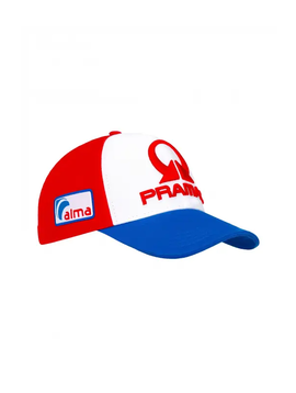 Ducati Casquette Baseball Pramac Blanc Rouge Bleu