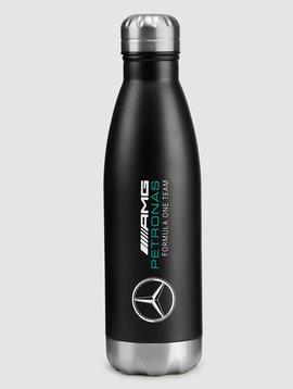 Mercedes AMG Petronas Wasserflasche Schwarz